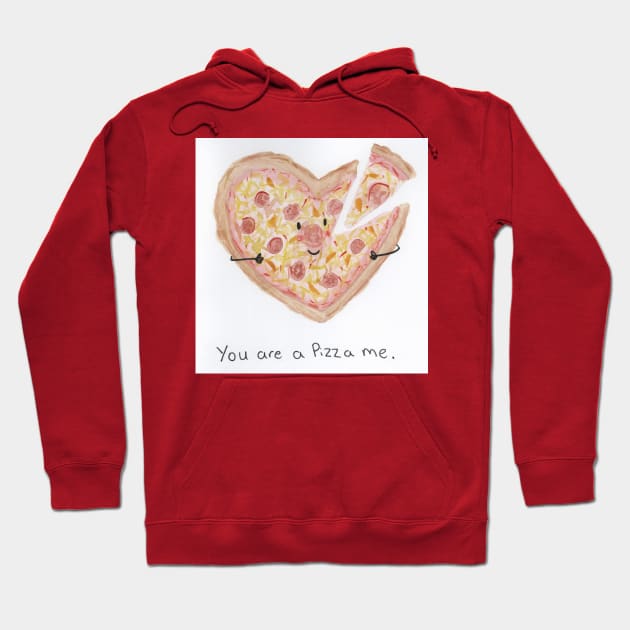 You are a pizza me Hoodie by Charlotsart